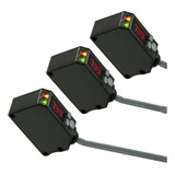 Sensor Fotoelectrico Optex Fa Dm-18tp Kit 3 Piezas
