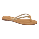 Chinelo Rasteirinha Vizzano Ref.6235.1699 - Ouro Rosado