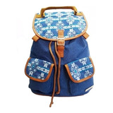 Mochila Espalda Como Quieres 14 Pulgadas Cresko Cq001 Color Azul Marino