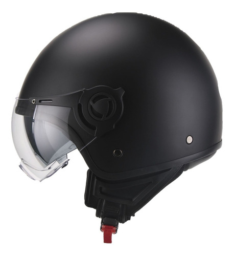 Casco Abierto Avx Doble Visor Fs 710 Negro Mate Rpm925