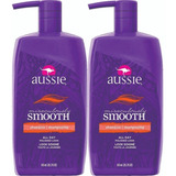 Shampoo Aussie Smooth 865 Ml- Kit Com 2un