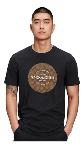 Playera Coach De Moda Manga Corta Playeras De Hombre Casual