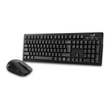 Kit Teclado Mouse Inalámbrico Genius Tecla Multimedia+ Pilas