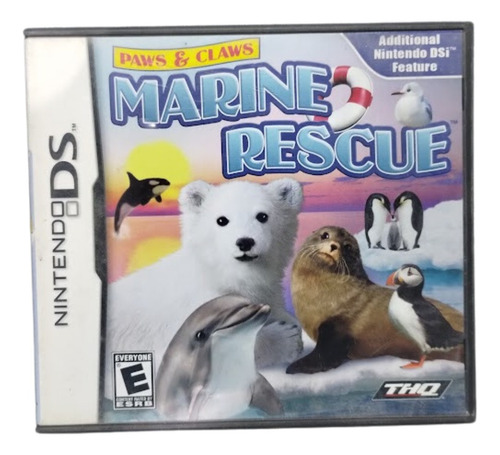 Paws And Claws Marine Rescue Juego Original Nintendo Ds/2ds