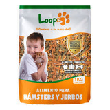 Alimento Mezcla Hamster Jerbos Loops 1kg.