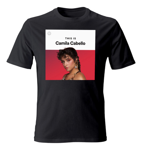 Playera Camila Cabello, Camiseta Pop Cubano-americano