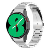 Pulseira Para Smartwatch Genérica Galaxy Watch4 40mm Prata