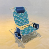 Cadeira De Praia Dobrável Qualidade Superior Luxo Importada