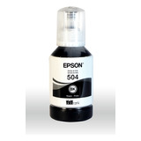 Tinta Negra Original Epson 504 Impresoras L4150 L4160 L6191