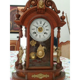 Reloj Antiguo Ansonia Del Año 1870 De Cuerda Y  Despertador