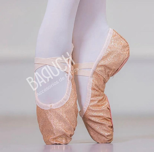 Balerinas Chemisse Zapatilla Para Danza Y Ballet De Brillos
