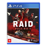 Jogo Novo Midia Fisica Raid World War 2 Original Para Ps4