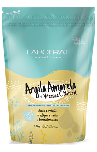 Labotrat Argila Facial Skin Care Amarela + Vitamina C 100g