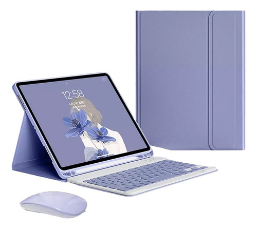 X Capa Tablet+teclado+mouse Para iPad Air 4/iPad Air 5 10.9
