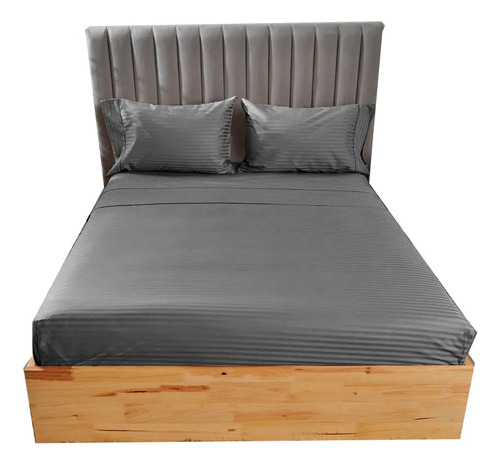 Sabana Ajustable + Fundas - Cama Semidoble - 120 X 190 