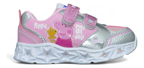 Zapatilla Footy Kids Ppx924 Con Luces Rosa