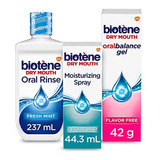 Biotène Kit De Gestión De Boca Seca, Enjuague Bucal - 8 Oz,