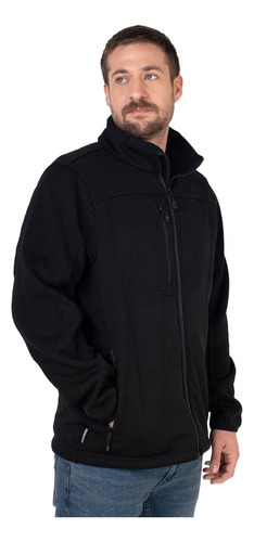 Chaqueta Micropolar Tejido Queulat Lenga® Hombre Cierre Ykk®