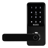 Fechadura Digital Dlock - Dl9000 - Biometria Lado Esquerdo / Preta