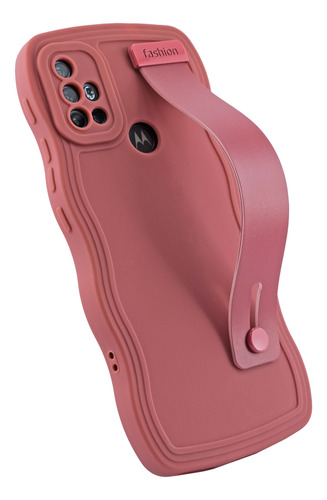 Funda Outlet Silicona Con Correa Felpa Para Moto G20 G30 Se