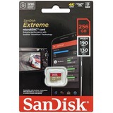 Tarjeta Sandisk Extreme 256gb 190mb Read Sdsqxav-256gb-gn6mn