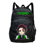 Mochila Tanjiro Demon Slayer Kimetsu 20l Anime Grafimax