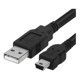 Cable Usb A Mini Usb 5 Pines Macho Cargador Datos Camara Ps3