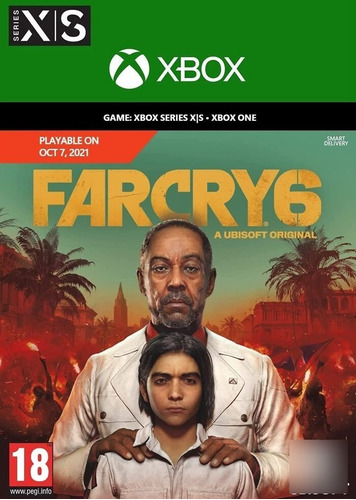Far Cry 6 Xbox One Código 25 Dígitos 