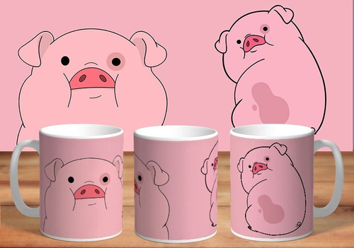 Taza De Ceramica Gravity Falls Pato