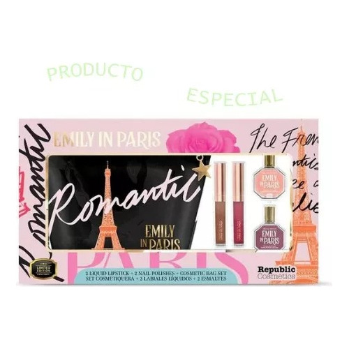 Eternal Set De Regalo Emily In Paris  5pzs Edicion Limitada