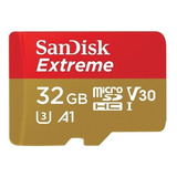 Tarjeta De Memoria Sandisk 32gb Extreme Para Camaras 4k