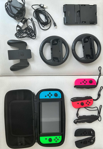 Nintendo Switch + Kit De Acessórios