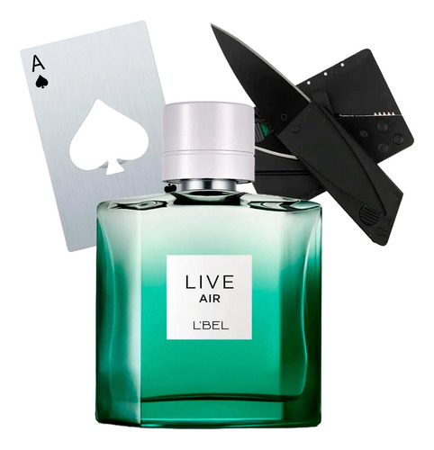 Perfume Caballero Live Air Lbel + Regalo