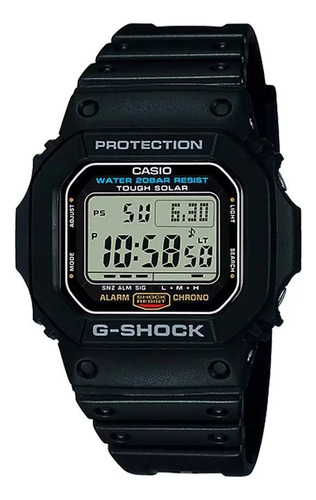 Relógio Casio G-shock G-5600ue-1dr Com Protetor De Aço Novo