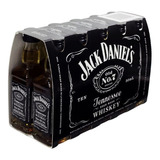 Jack Daniels N°7  Miniatura 50ml X10 Uds. (vidrio)