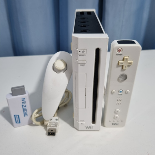 Nintendo Wii - D3sbl0que4do + Sd 8 Gigas Com Jogos