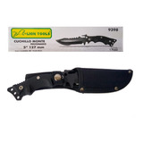 Cuchillo Táctico Pavonado Acero Inoxidable Con Funda 9398