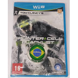 Splinter Cell - Wiiu - Americano - Lacrado 