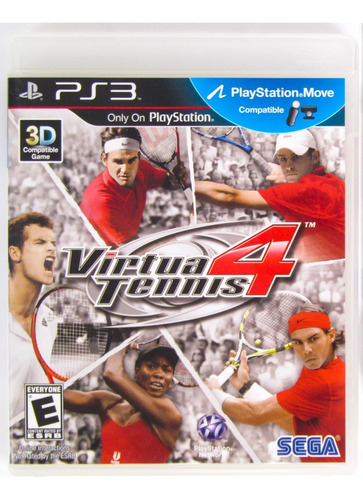 Virtua Tennis 4 Standard Ps3 Físico