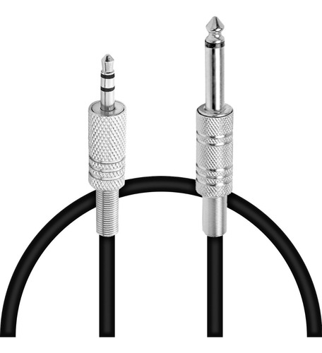 Cabo P2 P10 Estereo Profissional 2 Mts Adaptador Mesa De Som