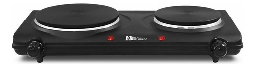 Parrilla Eléctrica Elite Cuisine Edb-302bf Negra 120v