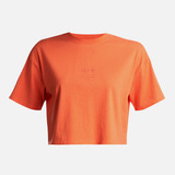 Polera Teen Girl Skyline Crop T-shirt Salmon Lippi