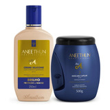 Kit Aneethun Linha A Creme De Silicone 250ml E Máscara 500g