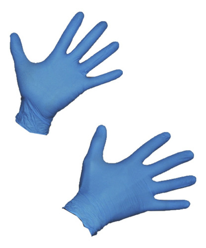 Guantes Nitrilo Azul Cleancarrier / Talla S  X 100 Unid