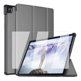 Mica + Funda Smart Case Para Galaxy Tab S6 Lite P610 P615 