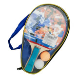 Set Paletas De Ping Pong Estuche Pvc J Dimeiggs