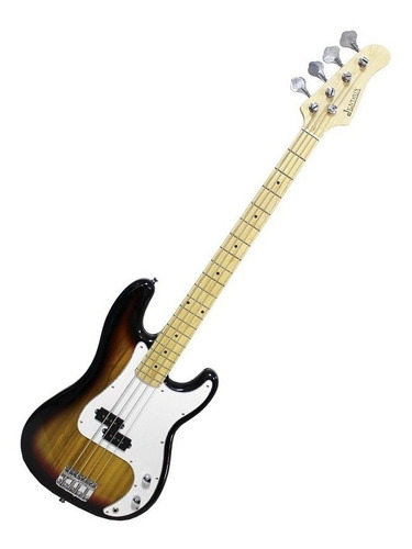 Bajo Electrico 4 Cuerdas Jendrix Sumburst C/funda Hot Sale !