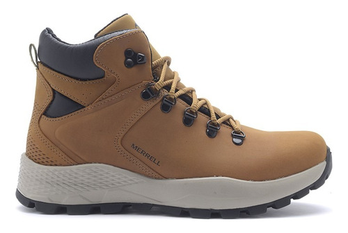 Botas Trekking Hombre Cuero Outdoor Livianas Merrell Imeri