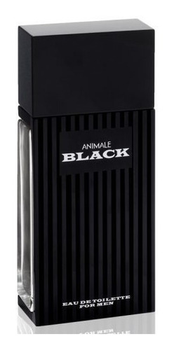 Perfume Animale Black Eau De Toilette Masculino 100 Ml