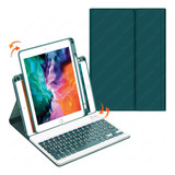 Funda Gira 360º Con Teclado Para iPad 9.7 5th/6th/air 2/air